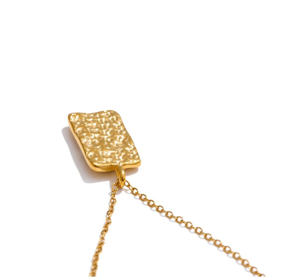 Iris Moon & Star Charm necklace