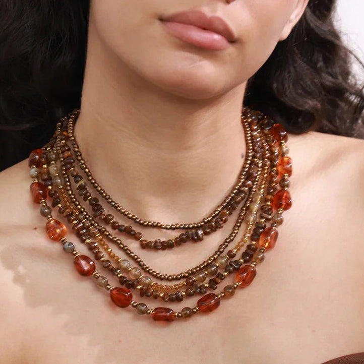 Camila Necklace - Handmade Beads Bohemia