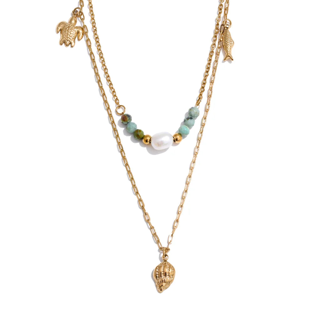 Dewi Ocean Charm Necklace