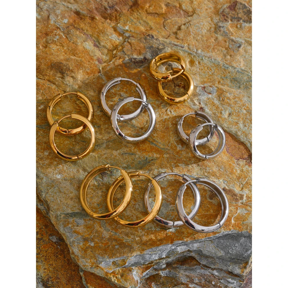 Chloe Everyday Hoop Earrings