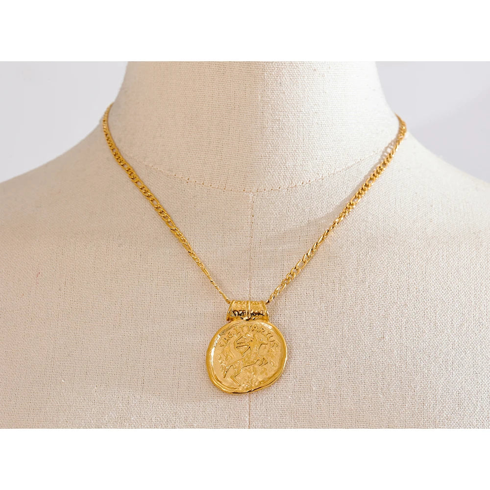 Amaru Zodiac Astrology Pendant