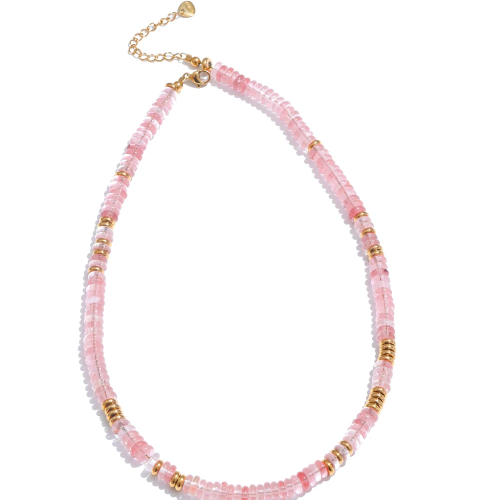 Anaya Colorful Natural Stone Necklace