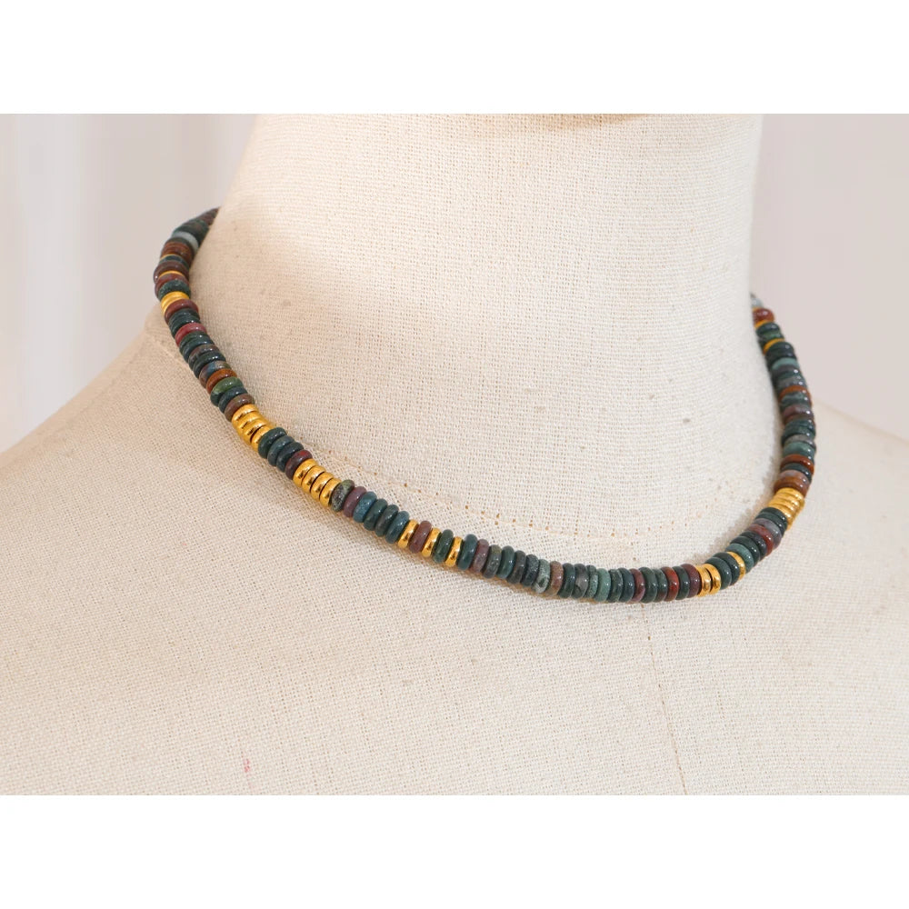 Anaya Colorful Natural Stone Necklace