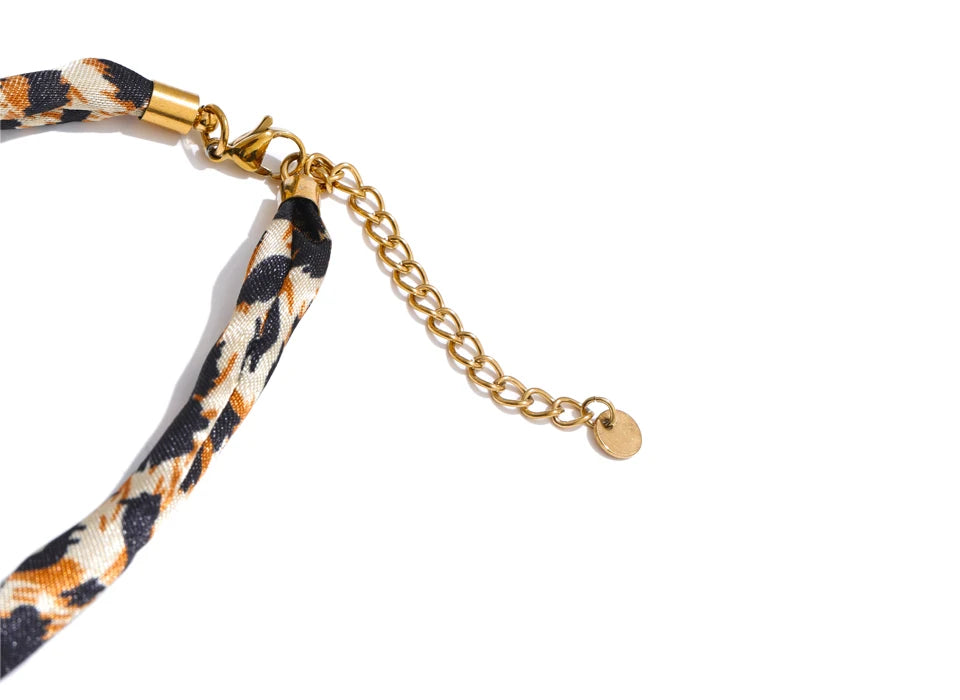Amani Golden Leopard & Sun Pendant