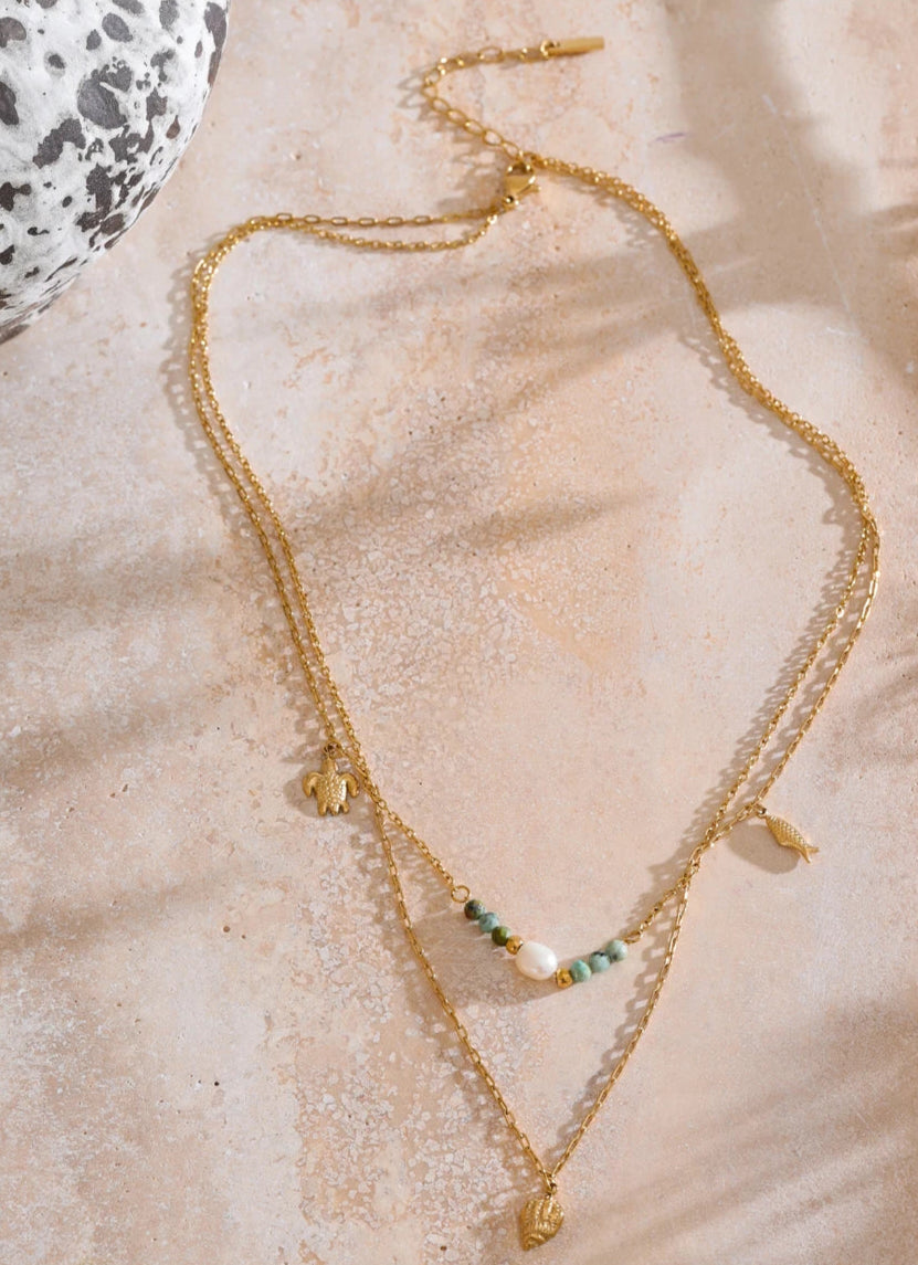 Dewi Ocean Charm Necklace