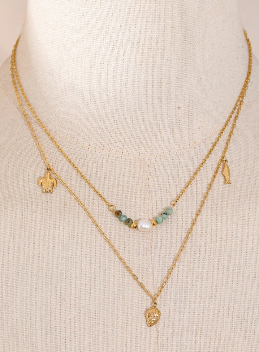 Dewi Ocean Charm Necklace