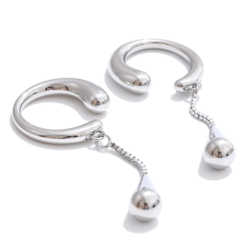 Luma Water Drop Ear Cuff