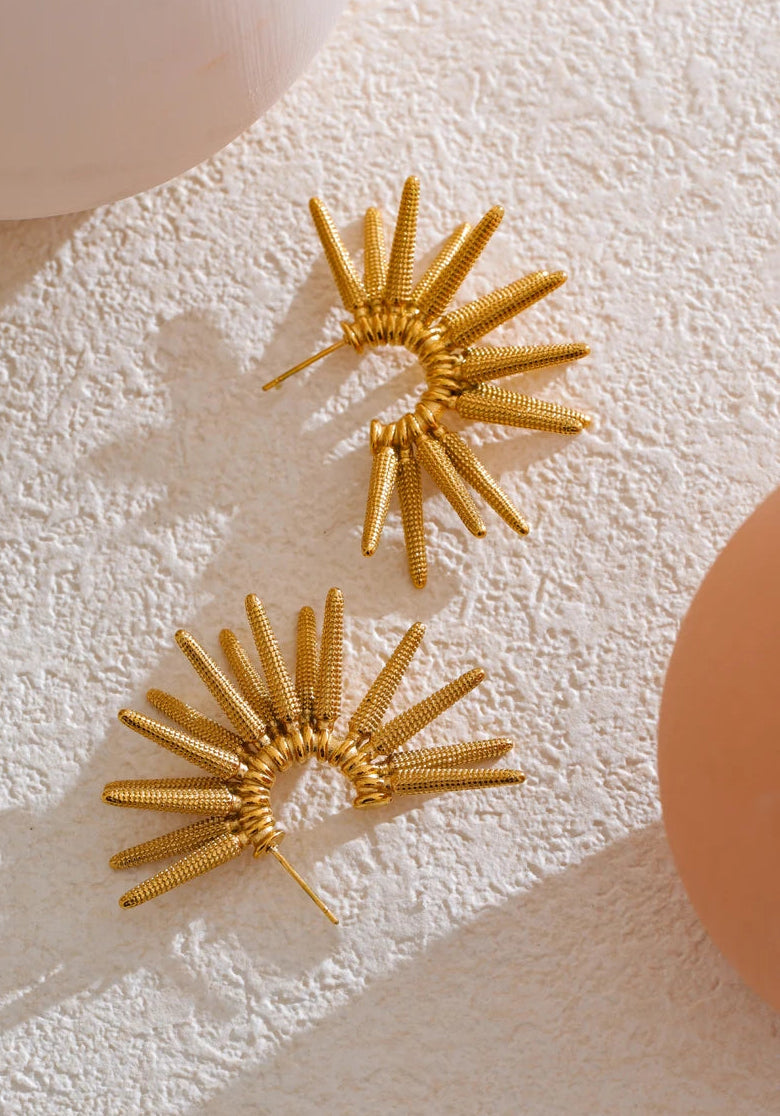 Rina Huggie Earrings