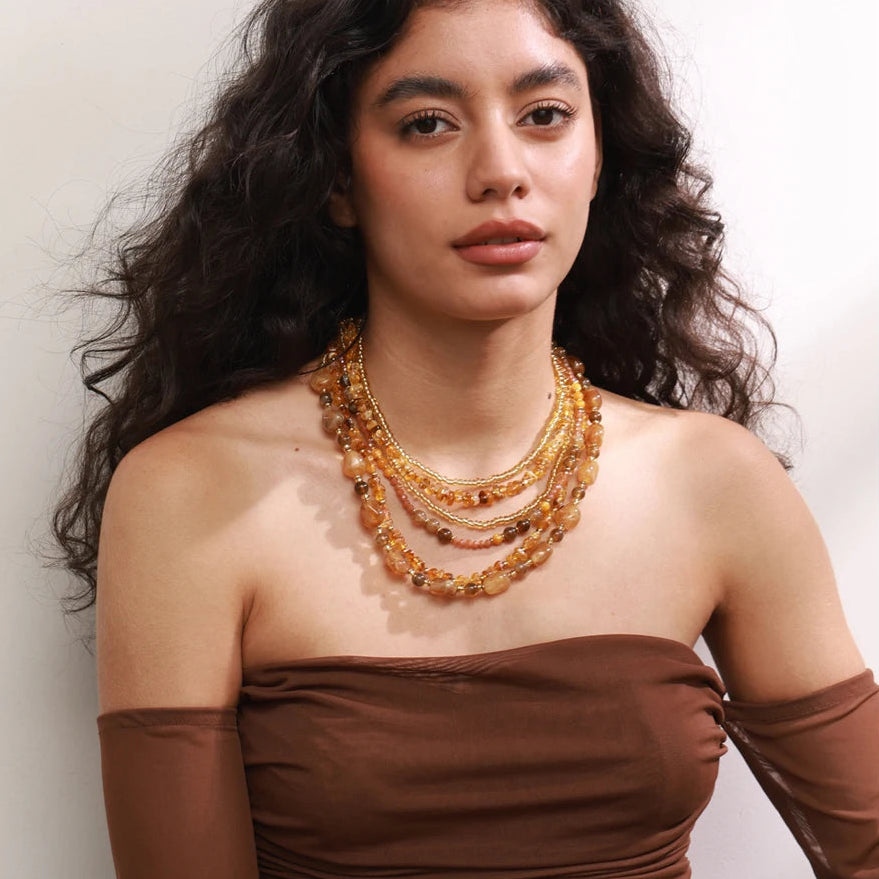 Camila Necklace - Handmade Beads Bohemia