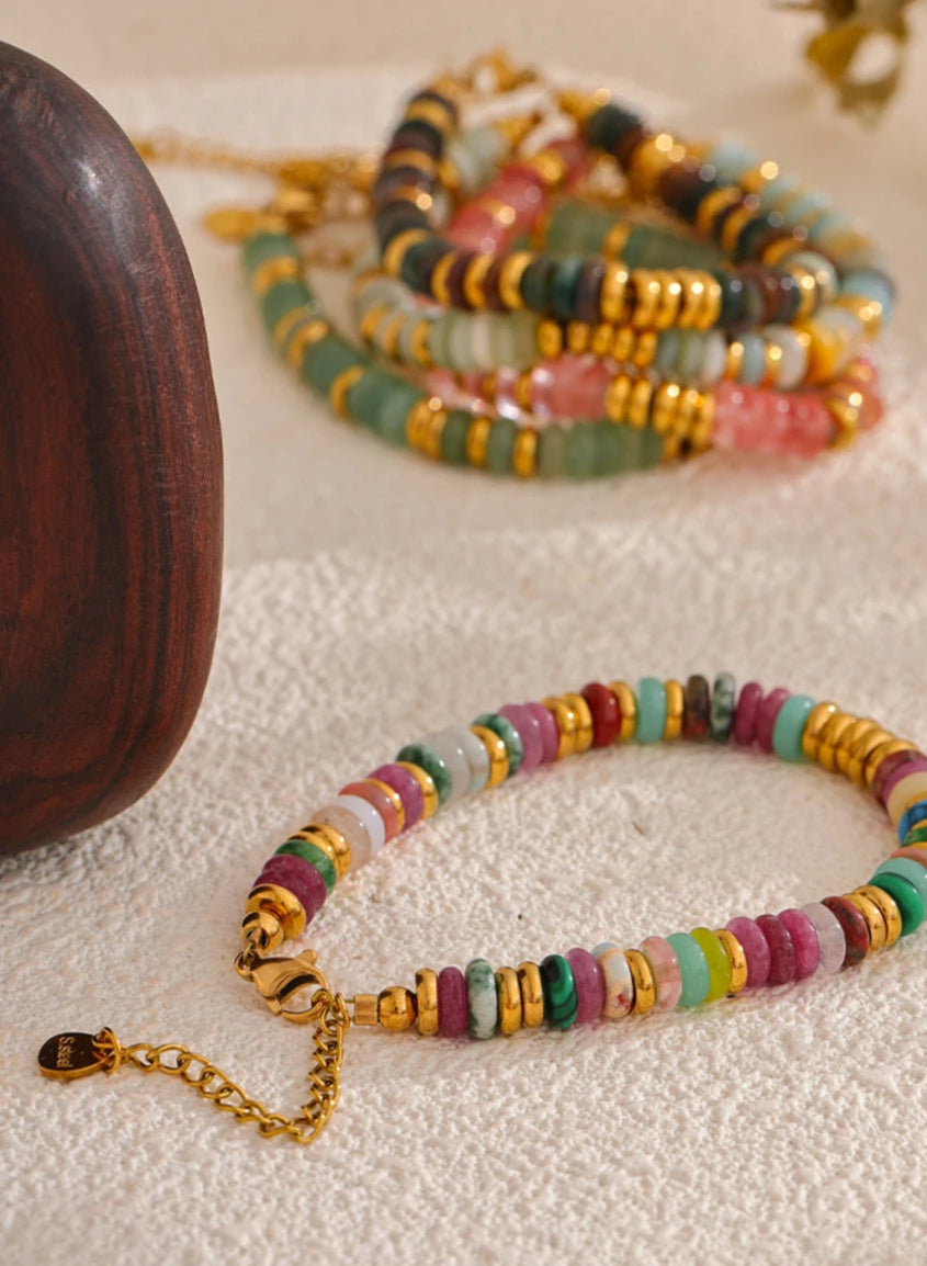 Anaya Colorful Natural Stone Bracelet