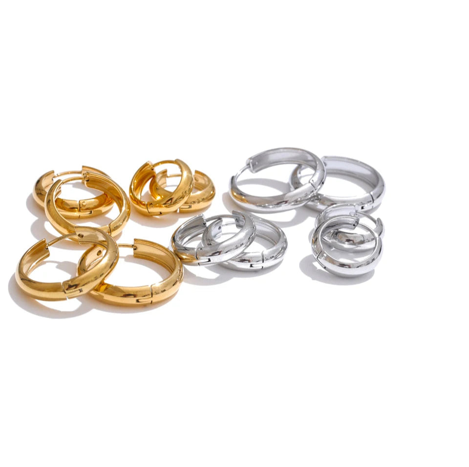 Chloe Everyday Hoop Earrings